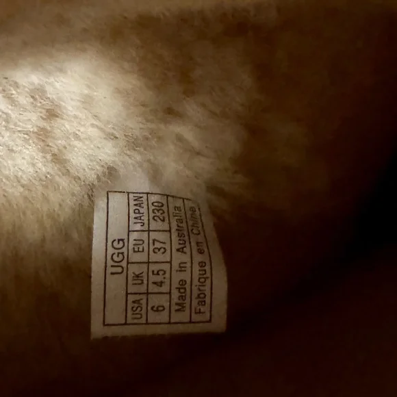 UGG Over The Knee Boots Rare UGG Boots Thigh High Boots Size 6 Brand New - Picture 6 of 9